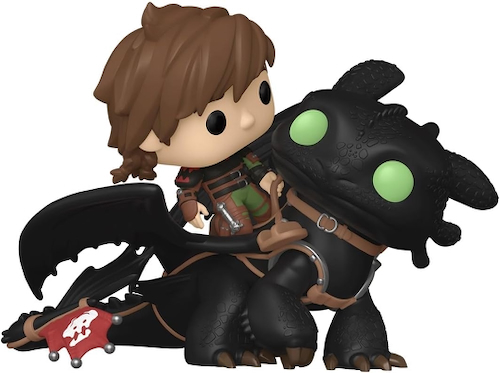 How to Train Your Dragon Toothless and Hiccup Funko Pop Rides Deluxe