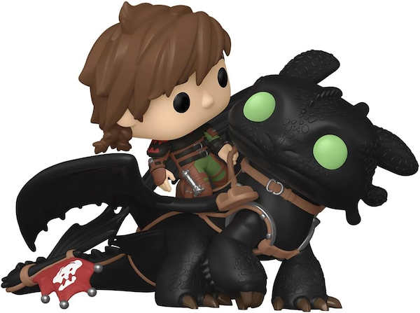 How to Train Your Dragon Toothless and Hiccup Funko Pop Rides Deluxe