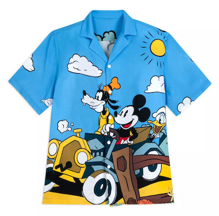 Mickey Mouse and Friends Woven Shirt for Adults