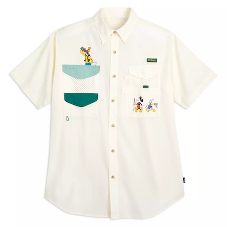 Mickey Mouse and Friends Camp Shirt for Men by Columbia