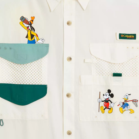 Mickey Mouse and Friends Camp Shirt for Men by Columbia