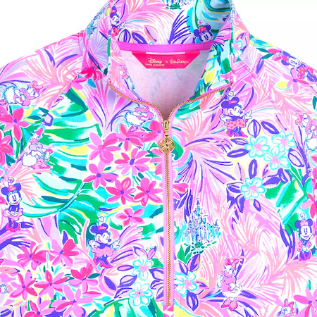 Minnie Mouse and Daisy Duck Zip Pullover by Lilly Pulitzer