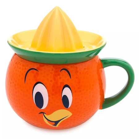 Orange Bird Mug with Citrus Juicer