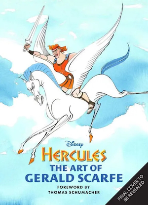 Disney's Hercules The Art of Gerald Scarfe Book