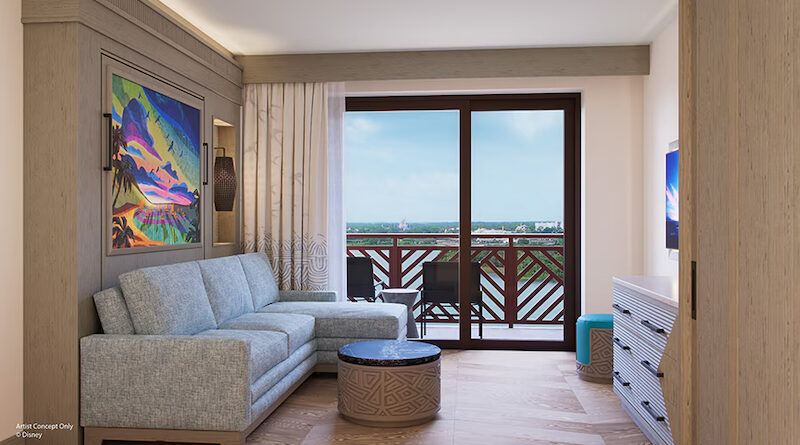 Island Tower at Disney's Polynesian Village Resort guest room