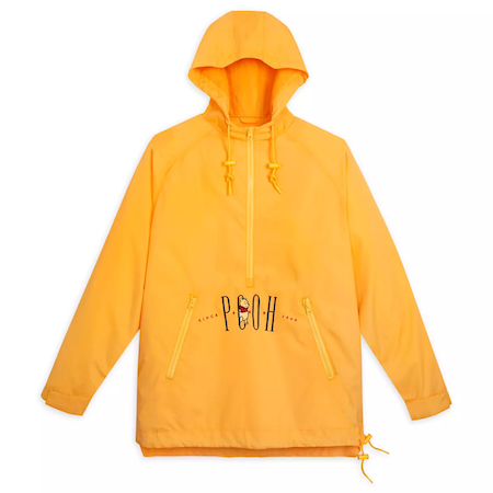 Winnie the Pooh Packable Hooded Rain Jacket for Adults