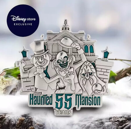 Haunted Mansion 55th Anniversary pin