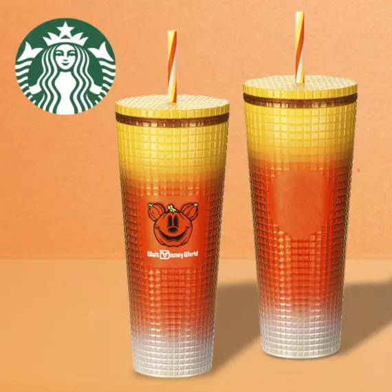 Starbucks Mickey Mouse Candy Corn Tumbler 