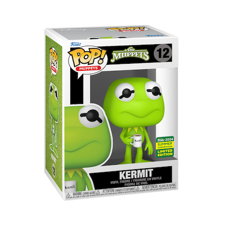 Funko Pop Kermit with Tea, SDCC Exclusive