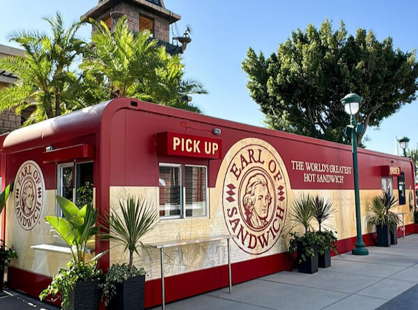 Earl of Sandwich Disneyland pop-up