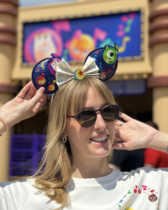 "TOGETHER: a Pixar Musical Adventure" ear headband at Disneyland Paris