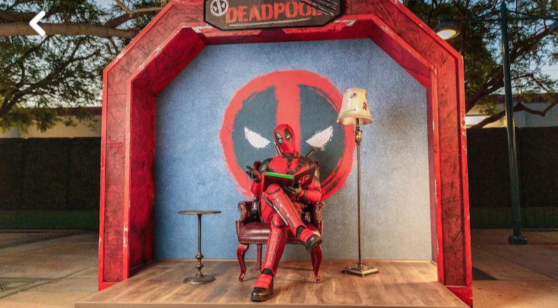 Storytime with Deadpool at the Disneyland Resort