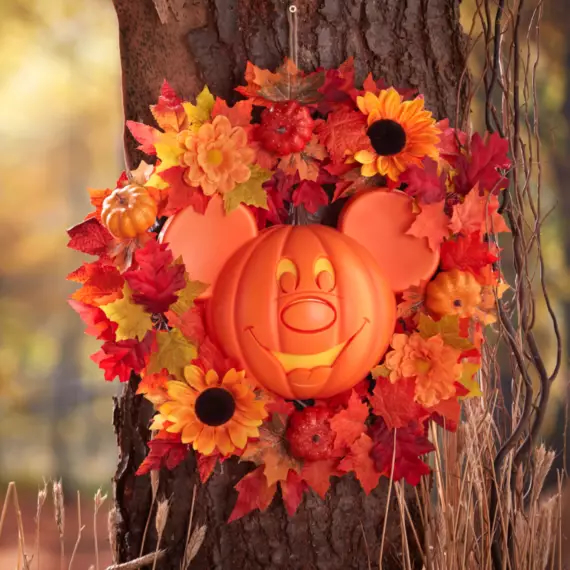 Mickey Mouse Halloween Wreath