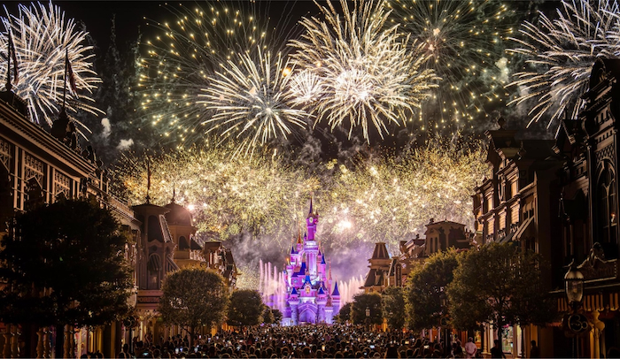 Bastille Day Fireworks at Disneyland Paris