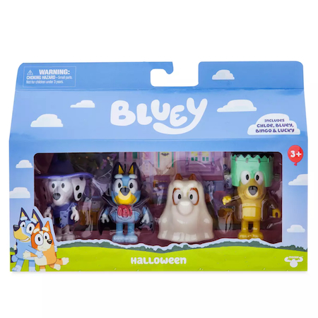 Bluey Halloween Figure Set