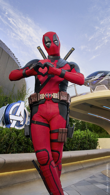 Deadpool at Disneyland Paris