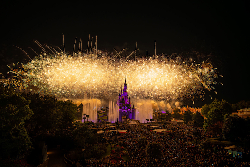 Disneyland Paris Bastille Day Fireworks 2024