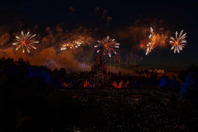 Disneyland Paris Bastille Day Fireworks 2024