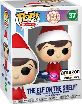 Funko Pop Elf on the Shelf flocked Amazon Exclusive