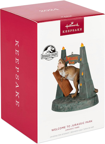 Jurassic Park Hallmark Keepsake Ornament