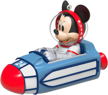 Space Mountain Mickey Mouse Disney Hallmark Keepsake Ornament