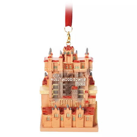 Hollywood Tower Hotel Sketchbook Ornament