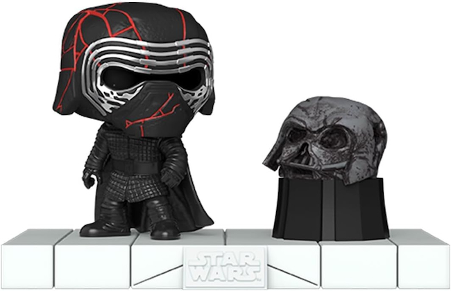 Funko Pop! Deluxe Star Wars Kylo Ren with Darth Vader's Helmet