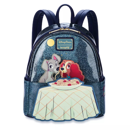 Lady and the Tramp Loungefly Mini Backpack