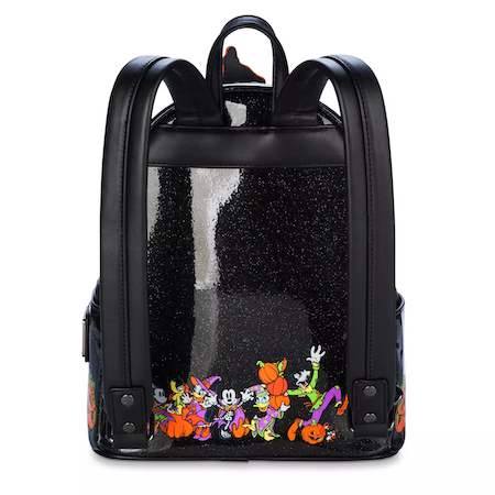 Mickey Mouse and Friends Halloween Loungefly Backpack - back