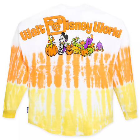 Mickey Mouse and Friends Halloween Candy Corn Spirit Jersey for Adults – Walt Disney World - back