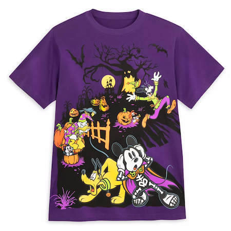 Mickey Mouse and Friends Halloween Shirt for Adults