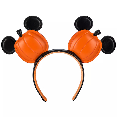 Mickey Mouse Jack O'Lantern Ear Headband