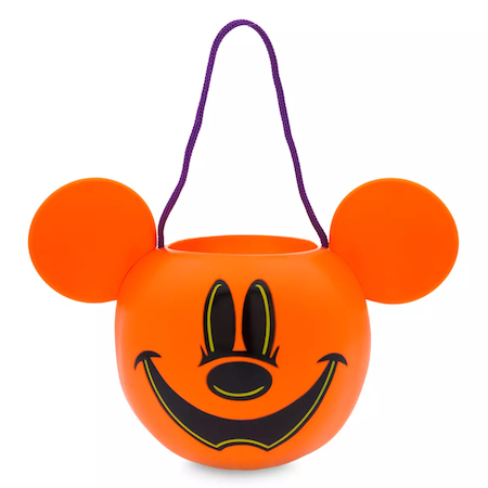 Mickey Mouse Jack-O-Lantern Treat Bucket