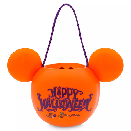 Mickey Mouse Jack-O-Lantern Treat Bucket