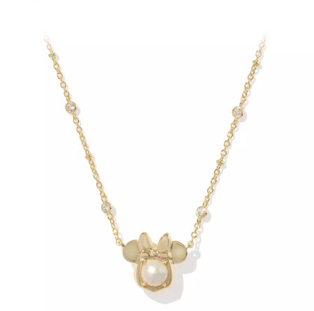 Minnie Mouse Icon Short Necklace by Kendra Scott – Pearl