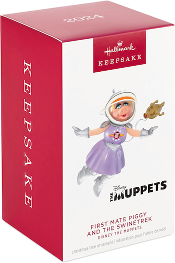 First Mate Miss Piggy and Swinetrek Hallmark Keepsake Christmas Ornament