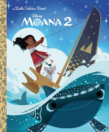 Moana 2 Little Golden Book