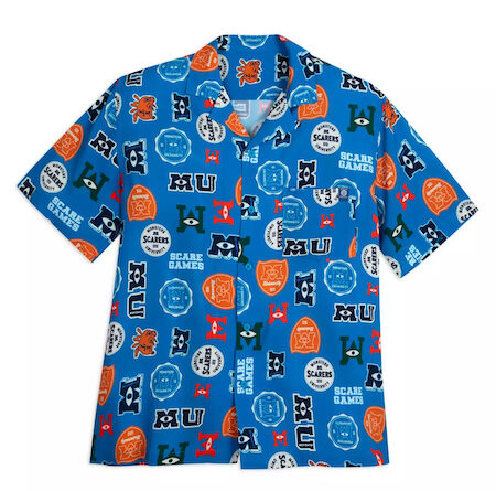 Monsters University Woven Shirt for Adults