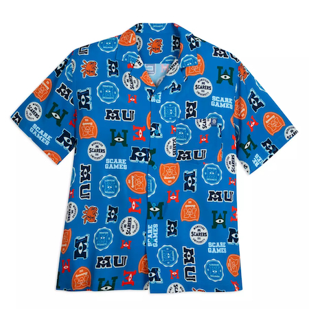 Monsters University Woven Shirt for Adults