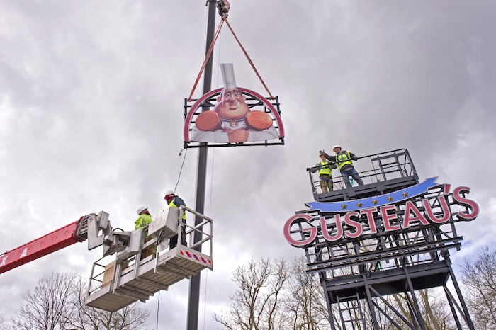 Ratatouille the Adventure being built at Disneyland Paris 