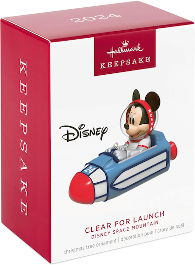 Space Mountain Mickey Mouse Disney Hallmark Keepsake Ornament