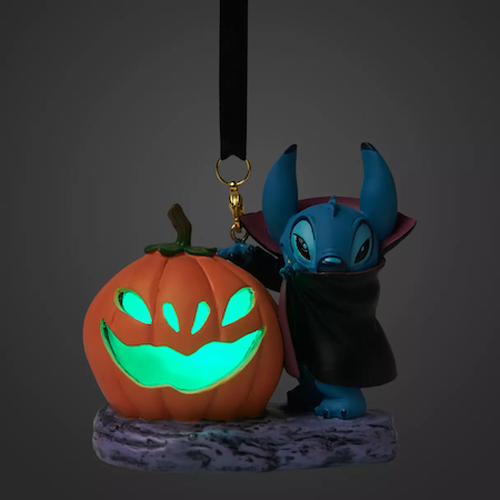 Stitch Vampire Ornament lit up