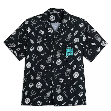 The Haunted Mansion Button Down Shirt for Adults