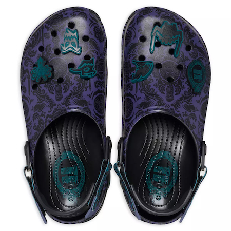 The Haunted Mansion Wallpaper Clogs for Adults by Crocs