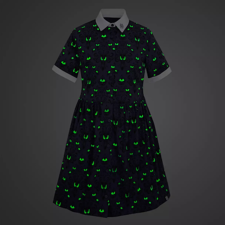 The Haunted Mansion Wallpaper Glow-in-the-Dark Dress for Women