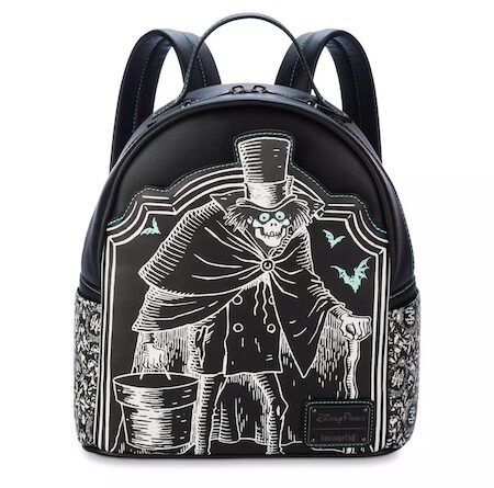 The Haunted Mansion Hatbox Ghost Loungefly Mini Backpack