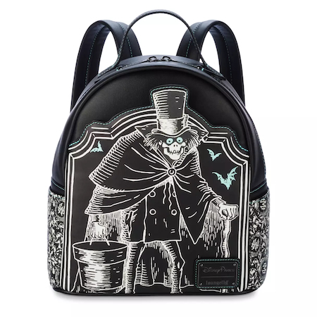 The Haunted Mansion Hatbox Ghost Loungefly Mini Backpack