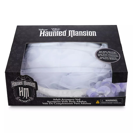 The Haunted Mansion Bride Light-Up Veil for Adults