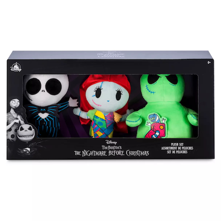 The Nightmare Before Christmas plush set in box