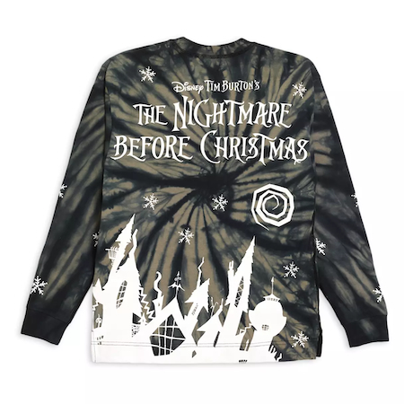 The Nightmare Before Christmas shirt back